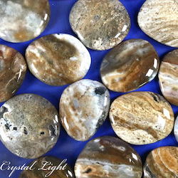 Flatstones by Quantity: Ocean Jasper Flatstone