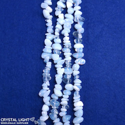 Chip Beads: Opalite & Clear Quartz Chip Beads