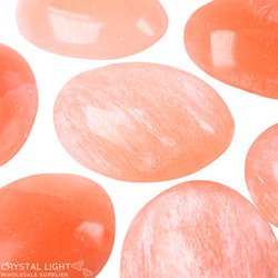 Orange Selenite Soapstone
