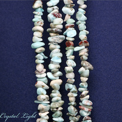 Chip Beads: Larimar Chip Beads
