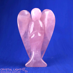 Rose Quartz Angel Large