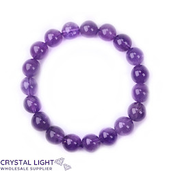 Amethyst Bracelet 10mm