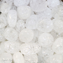 Tumbles by Weight: Cracked Quartz Tumble (Small)