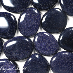 Blue Goldstone Flatstone