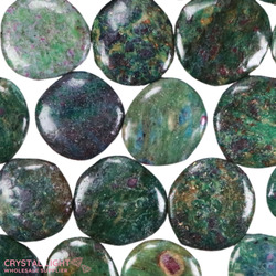 Ruby Fuchsite Flatstone