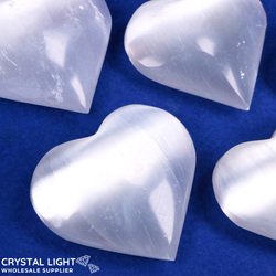 Selenite Heart
