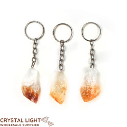 Keychains: Citrine Point Keychain