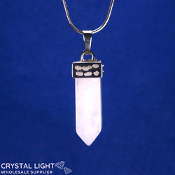 Terminated Pendant: Clear Quartz Short Pendant