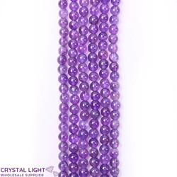 4mm Bead: Amethyst Beads 4mm