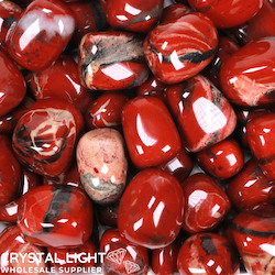 Tumbles by Weight: Poppy Jasper Tumble Large