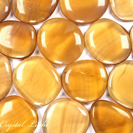 Yellow Fluorite Flatstone