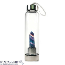 Fluorite Point Crystal Bottle