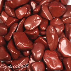Tumbles by Weight: Red Jasper Tumble (30-40mm)