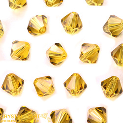 Swarovski 5328 (Bicone): Swarovski Beads 5328 - Lime 385 /6mm