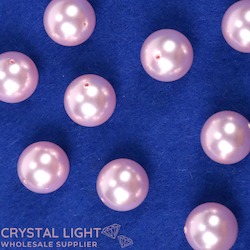 Swarovski Pearls: Swarovski Pearl Beads - Rosaline /12mm