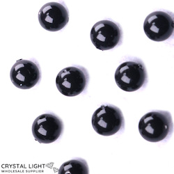 Swarovski Pearl Beads - Mystic Black /6mm