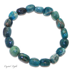 Blue Apatite Tumble Bracelet