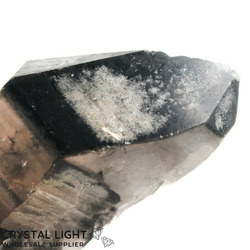 Natural Points: Smokey Quartz DT Point with Chlorite