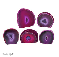 Pink Agate Cut Base Small /1kg