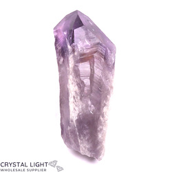 Natural Points: Amethyst&nbsp;Semi Polished Wand
