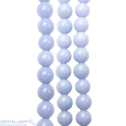 10mm Bead: Angelite Beads 10mm