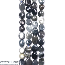Grey Chrysoberyl Tumble Beads