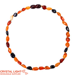 Amber "Teething" Necklace - Mixed