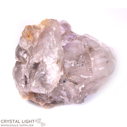 Elestial: Smokey Elestial with Amethyst