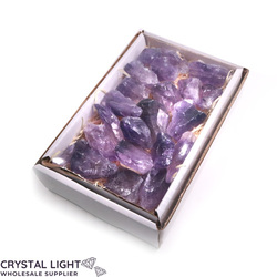 Bulk Points (By Weight/Per Piece): Amethyst Rough Points Box Lot