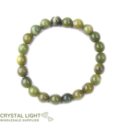 8mm Round Bead Bracelets: BC Jade Bracelet 8mm 
