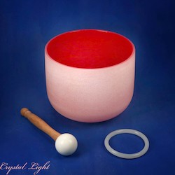 Chakra Coloured Singing Bowls: Root Chakra Singing Bowl (Note C)