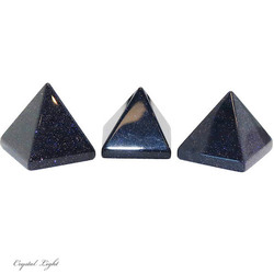 Pyramids: Blue Goldstone Pyramid