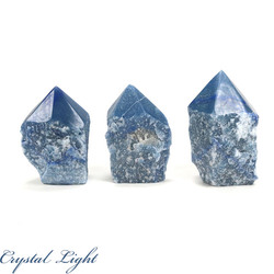 Blue Quartz Cut Base Point