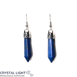 Lapis Lazuli Point Earrings