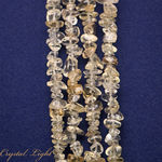 Lemon Quartz Chip Beads