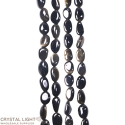 Tumble Beads: Goldsheen Obsidian Tumble Beads