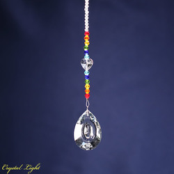 Suncatchers: Teardrop Rainbow Suncatcher