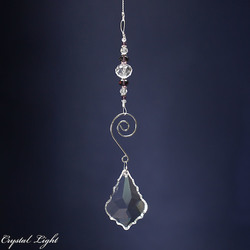Suncatchers: Spiral Suncatcher- Purple