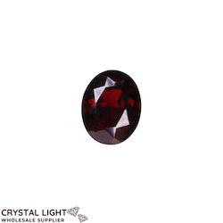 Cut Gemstones: Garnet Oval Shape