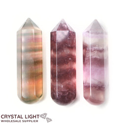 Rainbow Fluorite Massage Short Wand