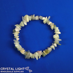 Chip Bead Bracelets: New Jade Chip Bracelet