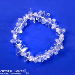 Clear Quartz Chip Bracelet
