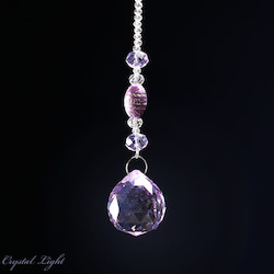Ball Drop Suncatcher- Purple/ 30mm