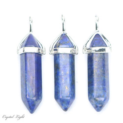 Terminated Pendant: Lapis Lazuli Double Terminated Pendant