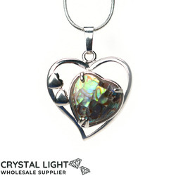 Paua Multi-Heart Pendant