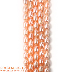 Freshwater Pearl Beads- Peach