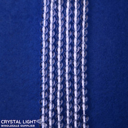 Clear Quartz Beads 4mm
