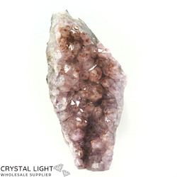 Single Druse Pieces: Amethyst Druse Cut Base