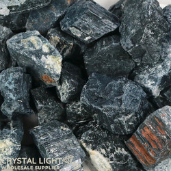Rough by Weight: Black Tourmaline Rough /250g
