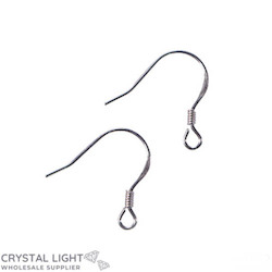 Sterling Silver Ear Hook (Pair)